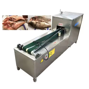 Machine automatique à dos ouvert pour l'abattage, le pelage, l'éviscération, le nettoyage et la découpe du poisson, modèle H - Product Image 1