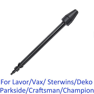 Mingou High Pressure Washer Rotating Nozzle Black <b>Engineering</b> <b>Plastics</b> Car Wash Lavor Compatible Lotus Gun Barrel - Product Image 5