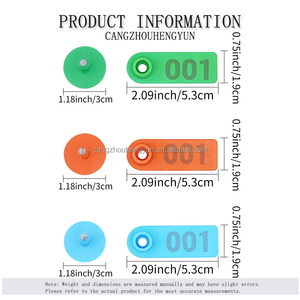 100 Etiquetas de Oreja para Ganado, Cerdos, Vacas, Ovejas y Cabras - Product Image 2