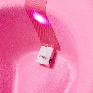 Sombrero de Vaquera Rosa con Borde de Plumas, Casual, para Exteriores, con Luces, al por Mayor - Product Image 5