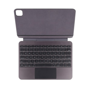 Nuova Custodia Tastiera Wireless USB-C Magnetica in Alluminio 2023 con Touchpad, Ultra Sottile, Full Size, Retroilluminazione RGB, in PU per <span class=keywords><strong>iPad</strong></span> - Product Image 5