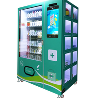Distributeur automatique de médicaments avec système intelligent, contrôlé à distance via téléphone portable avec casiers