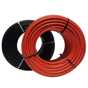 China 1x6mm2 Xlpo Xlpe Pv Kabel Vertind Cooper Tuv Goedgekeurd Voor Zonnepaneel Systemen Uv Bescherming Prijs