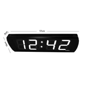 Factory Supplier Home Decoration 4'' Led Display Digital Wall Mounted Clock