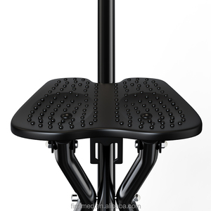 Canne-siège 2-en-1 en alliage d'aluminium - Canne de marche pliable et réglable avec lumière LED intégrée, imperméable, pour personnes âgées - Product Image 4
