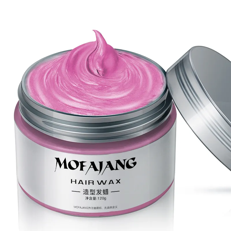 Mofajang Etiqueta Privada 9 colores fabricante temporal oem odm cera gel para el cabello