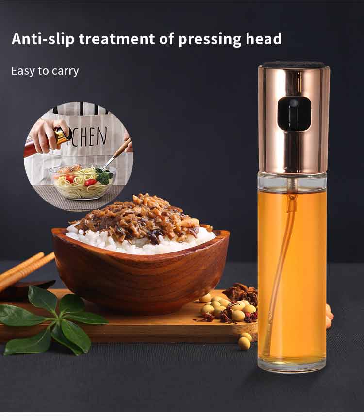 100ml stainless steel oil dispenser set glass olive oil dpspenser beard oil dispenser