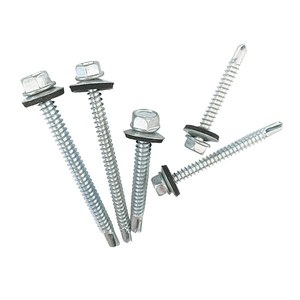 Suministro Directo de Fábrica, Venta de Tornillos Hexagonales Galvanizados con Certificación RoHS para Aplicaciones en Paneles Eléctricos - Product Image 1