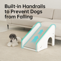 Echelles d'escalade pour petit chien personnalisées en gros 3 niveaux de hauteur réglables rampes pour chien en HDPE pour canapé