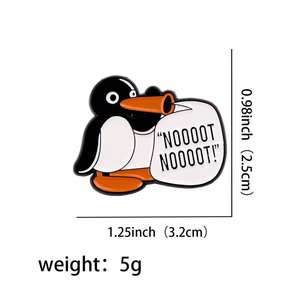 Wholesale Lovely Theme Cartoon Zha Xiao Ren Voodoo Doll <strong>Popper</strong> for Brooch Zinc Alloy - Product Image 6