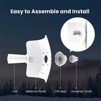 Tenda-Router inalámbrico CPE AP, enrutador CPE O8 23dBi 11ac 20KM, puente Wifi de larga distancia 433Mbps 5GHz