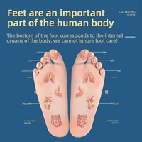 Patch pour les pieds à l'armoise naturelle - Patch chauffant aux herbes pour la relaxation nocturne