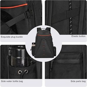 Zaino Equestre Professionale Goloni con <span class=keywords><strong>Porta</strong></span> Casco, Borsa Impermeabile per <span class=keywords><strong>Stivali</strong></span> da <span class=keywords><strong>Equitazione</strong></span> - Product Image 5