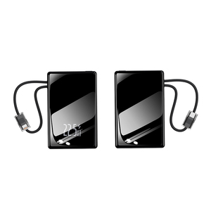 <span class=keywords><strong>Banco</strong></span> de Energía Portátil de Carga Rápida 3C con Pantalla Digital, Acabado Brillante, 10 000 MAh 20 000 MAh, Compacto y de Alta Capacidad - Product Image 5