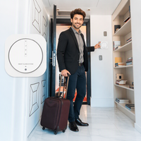 Système d'alarme de sécurité domestique à bas prix avec capteurs de mouvement PIR, Wi-Fi et GSM pour la détection d'incendie dans les maisons intelligentes