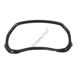 WZXD 2022 2023 Carbon Fiber ABS Set Dash Decor Cover Trim Kit <b>Window</b> Power Switch AC Vent Trim for RAM 1500 - Product Image 6