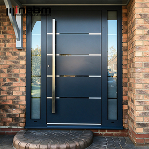 Nouvelle <span class=keywords><strong>Porte</strong></span> <span class=keywords><strong>d</strong></span>'Entrée Extérieure en Acier de Sécurité, Design Italien Moderne, Vente Chaude, Prix Abordable, pour Maisons - Product Image 1