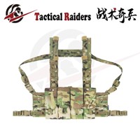 VC-007 ou Style Tactique Minimaliste, Sacoche de Poitrine 556/762, Style SS Discret, Équipement Tactique en Nylon Textile