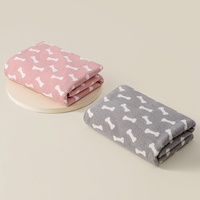 Serviettes pour chiens et chats, serviettes pour animaux de compagnie en microfibre, séchage rapide, absorbantes, pour chiots et animaux de taille moyenne, fournitures de bain pour pattes.