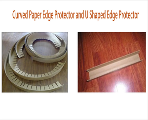 맞춤형 캐비닛 프레임 골판지 지지대 종이 모서리 보호대 분해 가능한 갈색/흰색 배송 포장재 보호재 - Product Image 6