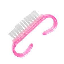 Soft Flat Hair Nail <b>Brush</b> Plastic UV Gel <b>Dust</b> Remover Painting Drawing Liner Manicure Tool for Acrylic Nail Art Design Salon - Product Image 4