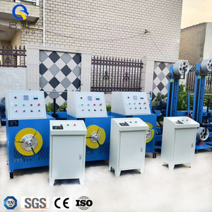 Qipang High Speed Wooden Spool XLPE Cable Copper Wire Rewinding <strong>Machine</strong> Single Coiler Galvanized <strong>Coiling</strong> Take Up <strong>Machine</strong> - Product Image 2