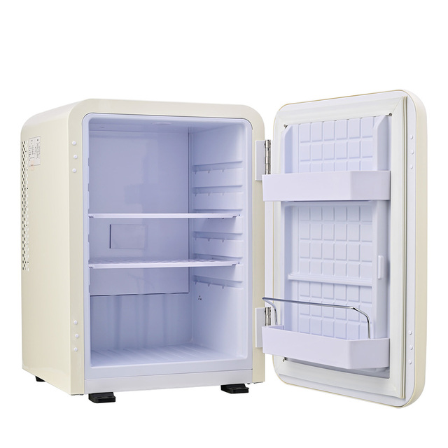 XCS-40AR  Retro White  Refrigeration Conservation Mini Outlet Drink Fridges Fridge Home No Compressor Hotel Fridge