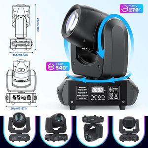 Équipement pour DJ Lyre 150W LED Gobo Spot Beam Lumière mobile Luces Dj Night Club Disco Cabeza Movil Stage Moving Head - Product Image 3