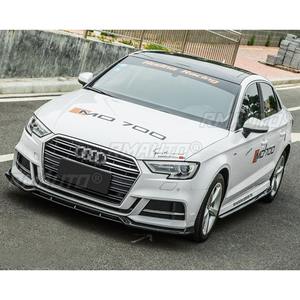 <b>Car</b> Front Bumper Lip <b>Diffuser</b> Spoiler Glossy Black Modification Part <b>for</b> Audi A3 S3 2017-2020 Bumper Protector <b>Car</b> Accessories - Product Image 4