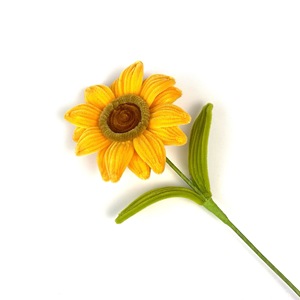 YOPIN-570 Limpiapipas <span class=keywords><strong>de</strong></span> Chenilla Hechos a Mano al por Mayor, Girasoles Coloridos <span class=keywords><strong>de</strong></span> Tallo Único para Decoración del Hogar, Bodas, Navidad, Regalos Festivos - Product Image 3
