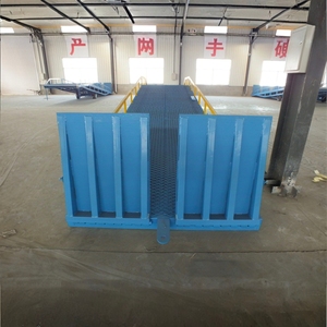 Mobile Boarding Bridge kontainer bongkar muat Platform Forklift truk untuk memanjat tangga kontainer mengangkat kemiringan - Product Image 4