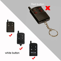Télécommande de portail électrique ECA TX4 TR-4RS TR-4R 433,92 MHz, compatible avec les récepteurs ouvre-porte de garage ECA 81CR 82CR 84CR ACR-6