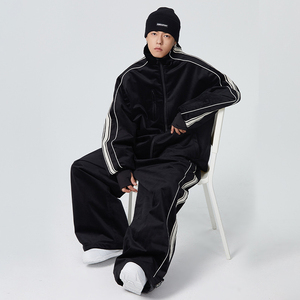 Nouvelle combinaison de ski imperméable, coupe-vent et respirante avec fermeture éclair, pour snowboard et activités de plein air, unisexe, adultes, grandes tailles - Product Image 5