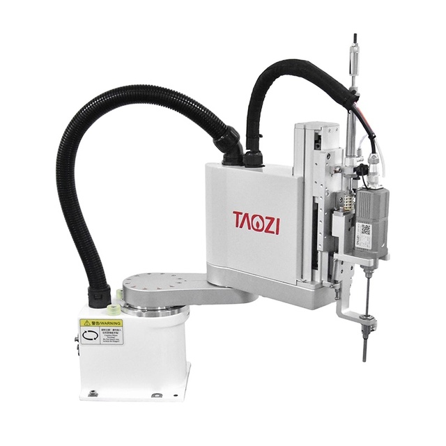 4 Axis SCARA Electric Drive Industrial Robot Arm Palletizing MCU Core Components IP20 TAOZI Brand High Quality 1.5KW 220V