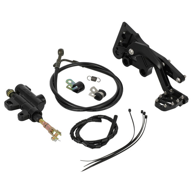 JFG RACING High Quality Motorcycle Accessories Foot Brake Set in Black for SURRON S/X SEGWAY X160 X260