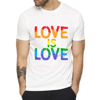 LGBT bayrağı Gay gurur ay Transgender gökkuşağı lezbiyen aşk aşk T-Shirt