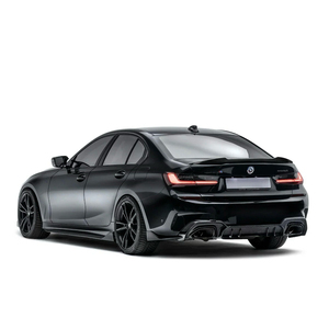 Difusor Trasero de Fibra de Carbono Estilo AO para <span class=keywords><strong>BMW</strong></span> Serie 3 G20 <span class=keywords><strong>330i</strong></span> M340i Sport Pre Lci 2019-<span class=keywords><strong>2022</strong></span>, Divisor de Parachoques Trasero - Product Image 4