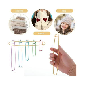 Lot de supports de mailles pour tricot en gros, aiguilles à fil colorées, épingles de sûreté pratiques pour projets de crochet DIY - Product Image 3