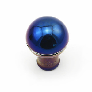 Auso-Racing Blue Gear <b>Shift</b> <b>Knob</b> 75mm Aluminum Alloy Car Modification Rustproof Universal Fit - Product Image 5