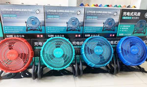 Ventilador Portátil de Camping de 10 Pulgadas con Doble Uso AC/DC, Ventilador de Mesa para Batería de Iones de Litio Y <span class=keywords><strong>M18</strong></span> de 18V - Product Image 5