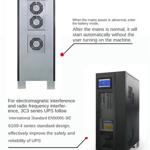 100kVA Three Phase Medical Application Power Frequency <strong>UPS</strong> Three in Three Out Reliable Pure Sine Wave Backup System Daily - Product Image 4