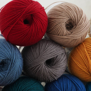 Fil Craftsman 24S/3 fil de <span class=keywords><strong>laine</strong></span> fil de <span class=keywords><strong>cachemire</strong></span> mercerisé moyen fin pour le tricot et le tissage et le touffetage pistolet 50g balle - Product Image 3