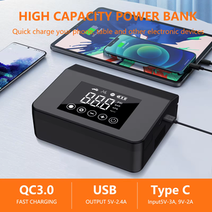 Portable <strong>Car</strong> <strong>Jump</strong> Start 16000mAh 2500A Battery <strong>Jump</strong> <strong>Starter</strong> <strong>Car</strong> <strong>Jump</strong> <strong>Starter</strong> <strong>12V</strong> with Power Bank - Product Image 3
