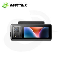 Easytalk N9 Caméra corporelle 4G et interphone avec écran tactile 2,3 pouces, vidéo 2K, Android 12, mémoire 16 Go pour la coordination d'équipe en restaurant