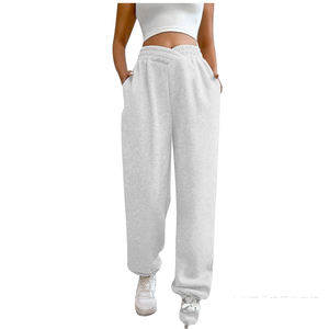 Pantalones Jogger <span class=keywords><strong>Cargo</strong></span> de Algodón Cómodos con Logo Personalizado, Elásticos en la Cintura, para Otoño, Multicolor, Holgados, Largos hasta el Tobillo, para <span class=keywords><strong>Mujer</strong></span>, Venta al Por Mayor - Product Image 5
