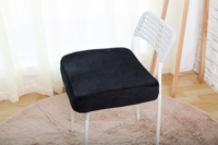Coussin de siège en mousse à mémoire de forme double couche, soutien haute résilience, épaisseur réglable, amovible et lavable pour chaise de bureau et siège de voiture