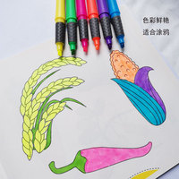 Marqueur surligneur ergonomique à pointe biseautée en feutre, couleurs pastel, avec grip en caoutchouc souple, ensemble de couleurs standard