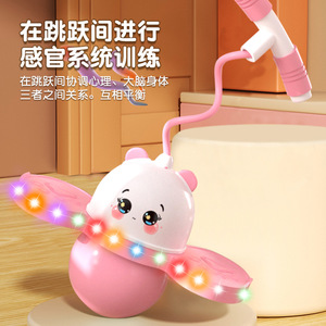 Tập thể dục mẫu giáo và thiết bị thể thao bóng nảy cao trẻ em cân bằng tập thể dục đồ chơi Light Up Panda nhảy bóng - Product Image 3