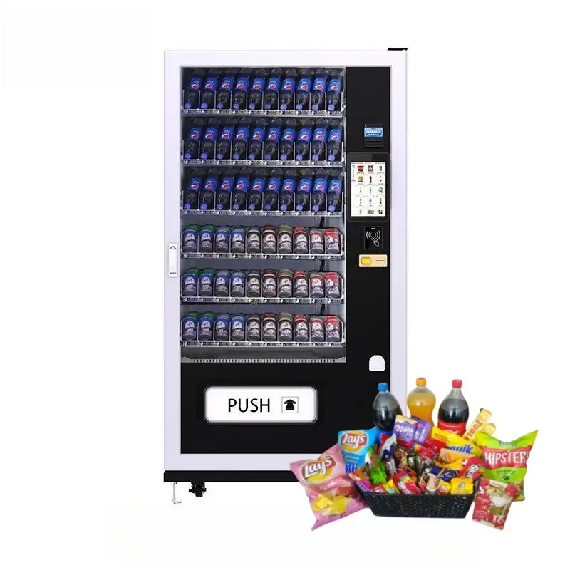 Fábrica direta bebida e lanche vending machine recém moído café vending machine combinação distribuidor