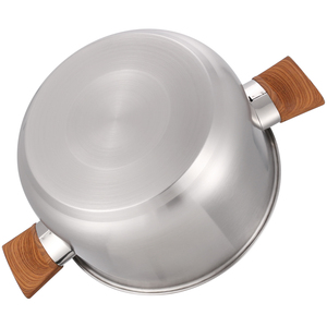 <span class=keywords><strong>Set</strong></span> panci memasak Stainless Steel, peralatan masak Stainless Steel 6 buah untuk memasak dan memanggang - Product Image 5